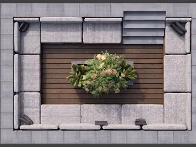 SITTING AREA NO11 A 3D model