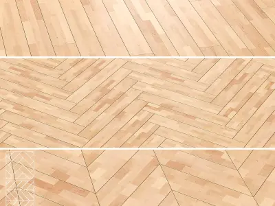 Boen Parquet Wood Floor Collection - 5 Pro Layouts - 4K Textures Texture purchase
