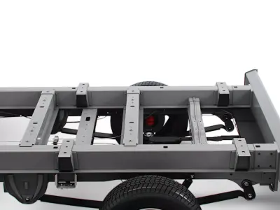 Opel Movano Chassis DoubleCab L3 2026 3D model