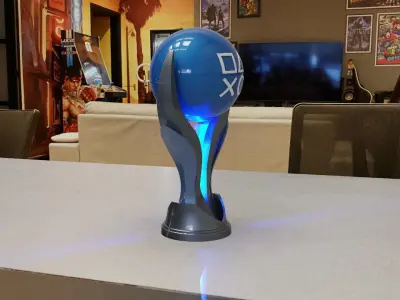 PS5 PLATINUM TROPHY 3D print model