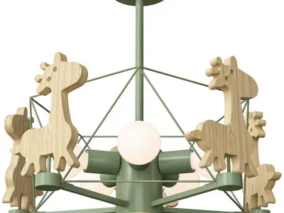 Giraffe by Anzazo 3D model