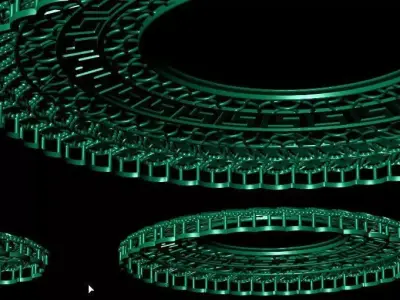Light version of previous patterns 3D print model