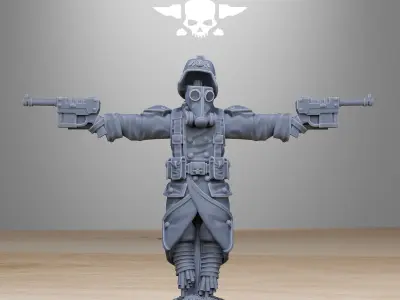 GrimGuard Scarecrow 3D print model