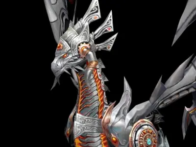 cyber dragon 3D model