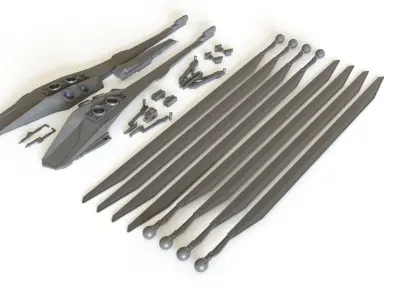 Dune Ornithopter 3D print model