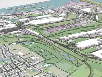 Tata Steel Velzen-Noord Netherlands 3D model