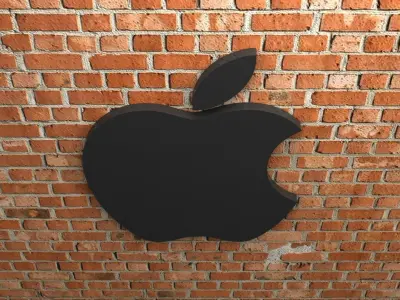 Apple Logo 3D print model