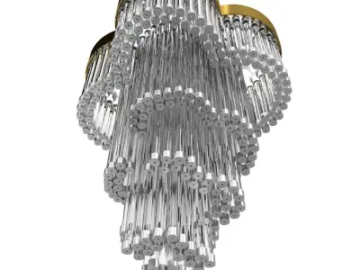 Wired Custom Lighting CRYSTAL ROSE 3D model