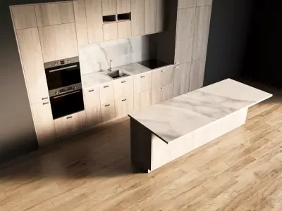 80-Kitchen8 texture 7 3D model