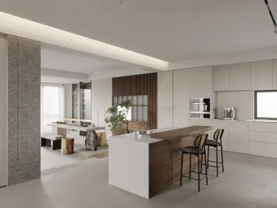  villa interior scenes 3D model buy