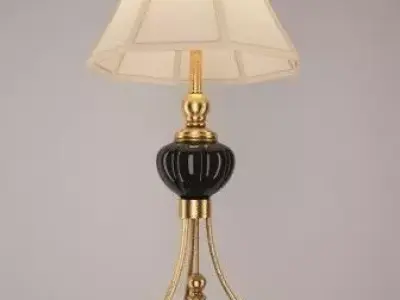 classic table lamp 3D model purchase