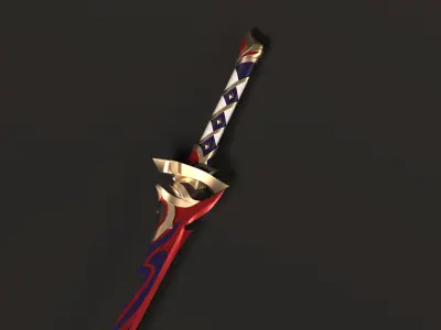 GENSHIN IMPACT - KAGOTSURUBE ISSHIN 3d file stl 3D model