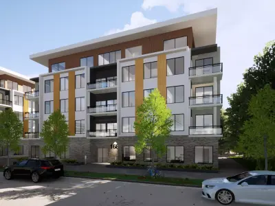 Low-Rise Condominium Revit and Twinmotion 3D model