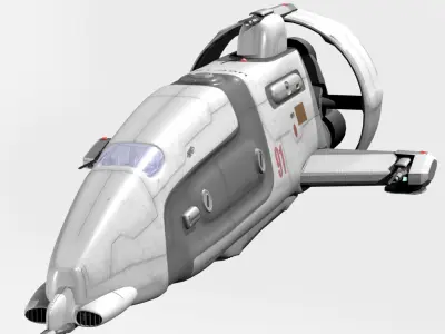 Spaceship Collection aro spacecraft 3D Model Pack
