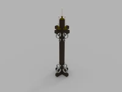 CANDLE candlestick 3D model