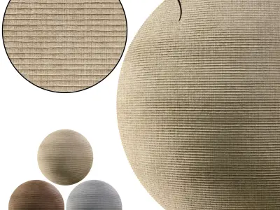 Ribbed Plaster 02 - Seamless Texture