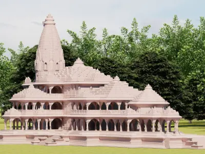 AYODHAYA RAM TEMPLE 3D print model