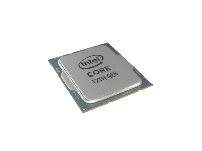 Intel CPU 12 Gen v1 001 Low-poly 3D model