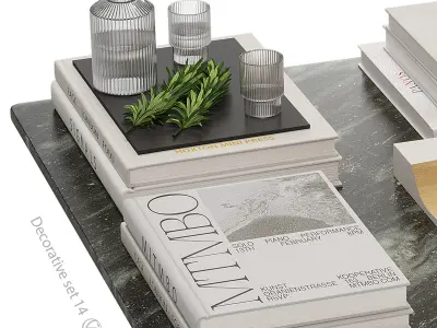 Decorative set 014 3D model order