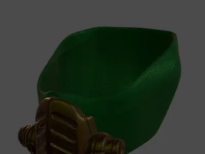 Gas mask helmet 3d model scifi Low-poly  Low-poly 3D model 460