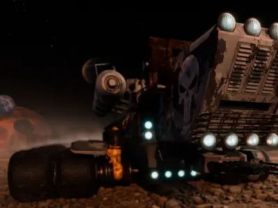 Fast Intervention Rover 3D model