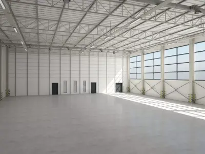 Warehouse Interior 3D model