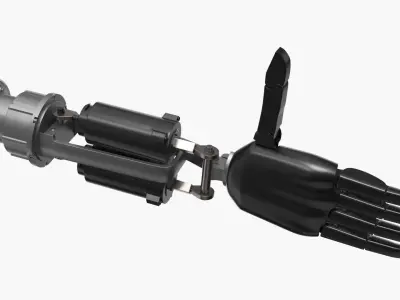  Advanced Robotics Arm Silver 