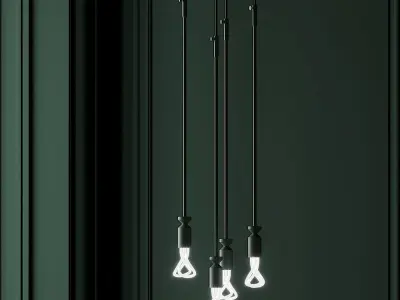 FILD and Plumen STICK Lamp 3D model