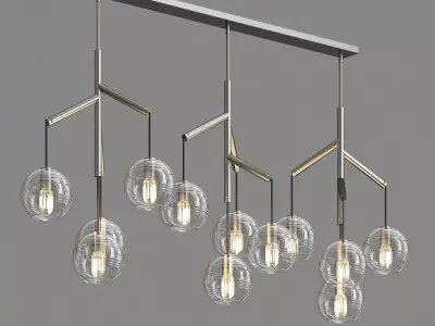 Tech Lighting Sedona Single Chandelier 3D model buy