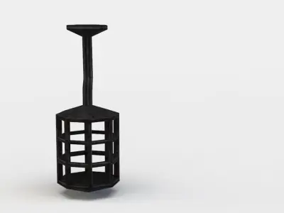 Tavern lamp Low-poly 3D model