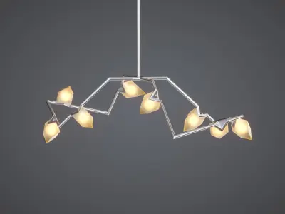Bec Brittain Seed Chandelier 04 3D model