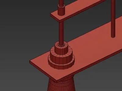 Erlenmeyer Linear Pendant 3D model purchase