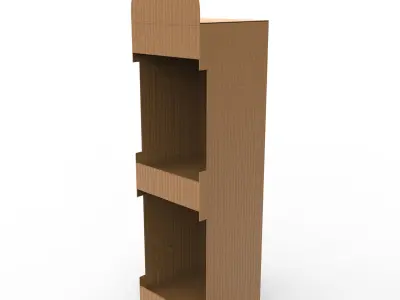 Point of Sale Cardboard Display Stand Texture