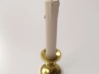 Candle 3D model