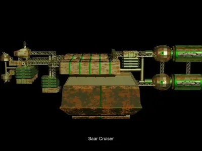 Saar Fleet 3D Model Pack