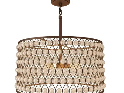 Crystal Chandelier 3D model