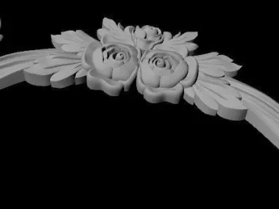dekor ornament 3D model 142