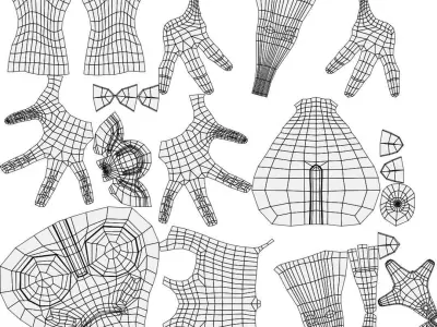 Grey Matter - Ben 10 3D model