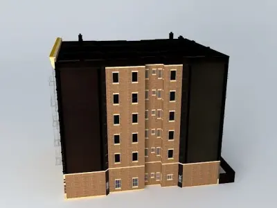 NYC Tenements Free 3D model