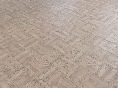 Parquet - Laminate - Wooden floor 4 in 1 Low-poly 3D model