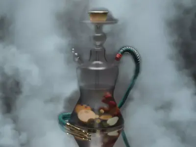hookan 3D model