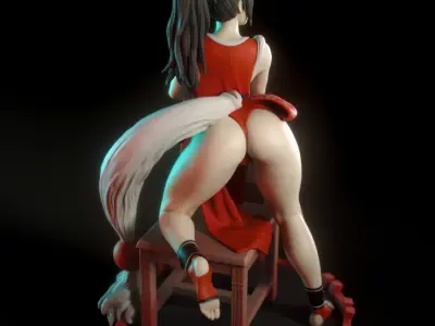 Mai Shiranui from Street Fighter 6 3D print model