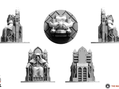 Misc - Chair Priest 3D print model