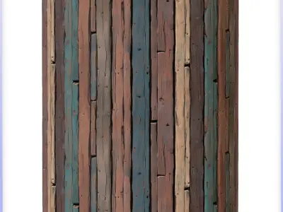 Stylized Wood Floor Seamless Texture Texture 11