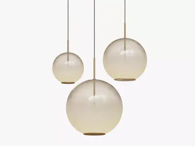 Misty Suspension lamp 3D model