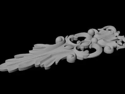 dekor ornament 3D model 31