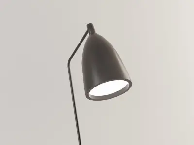 Floor Lamp 1 Lowpoly Low-poly 3D model