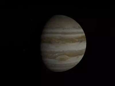 Planet Jupiter 3D model