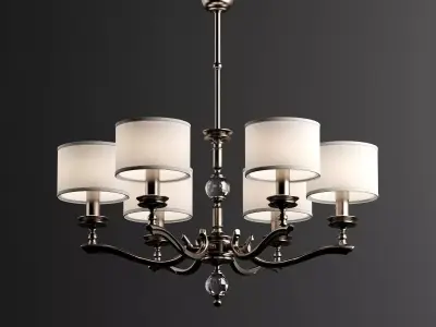 Ceiling light 3D model 22