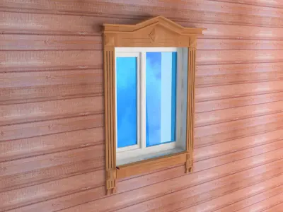 jamb on the window 3D model